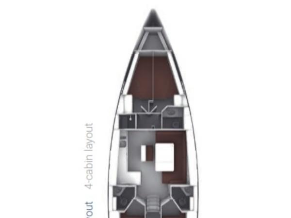 Book yachts online - sailboat - Bavaria Cruiser 46 - no name - rent