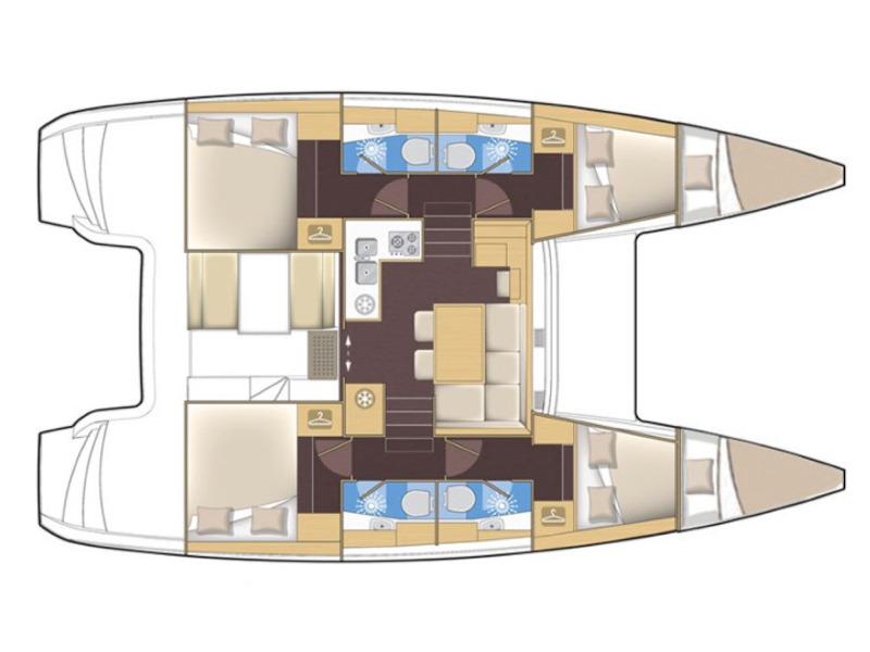 Book yachts online - catamaran - Lagoon 39 - Allimac - rent