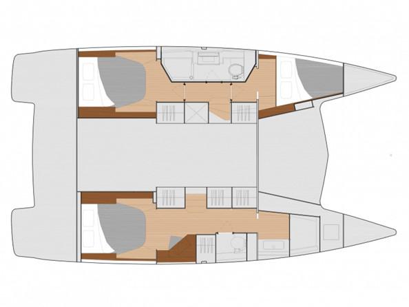 Book yachts online - catamaran - Isla 40 M - Misty Visions - rent