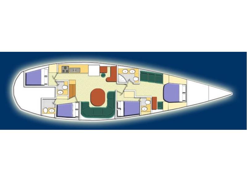 Book yachts online - sailboat - Dynamique 62 - Alysia - rent