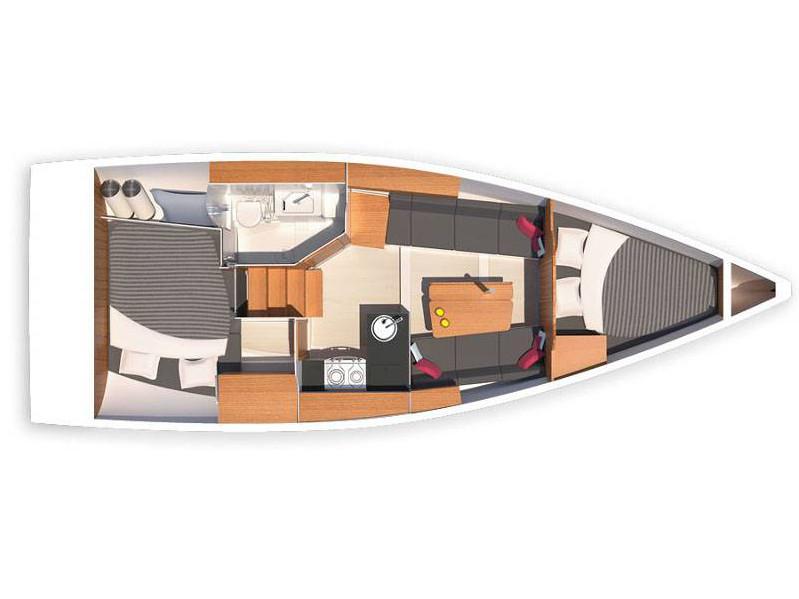 Book yachts online - sailboat - Hanse 315 - Nautilus - rent