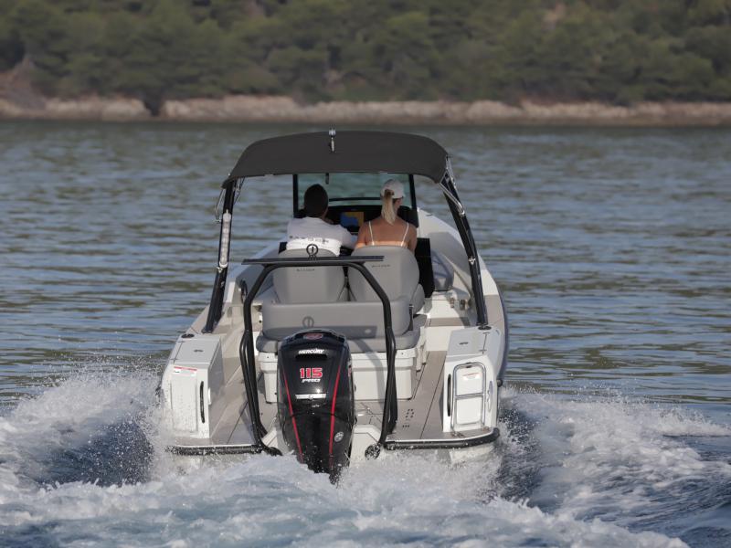 Book yachts online - motorboat - Saxdor 200 Sport (Mercury 115) - SAXDOOR 200 SPORT (MERCURY 115) - rent
