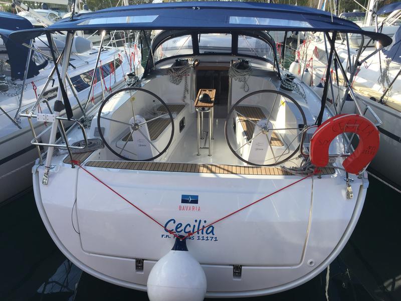 Book yachts online - sailboat - Bavaria Cruiser 41 - S/Y Cecilia - rent