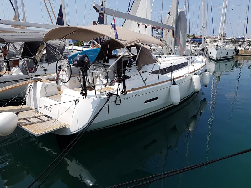 Book yachts online - sailboat - Sun Odyssey 419 - Jazz - rent