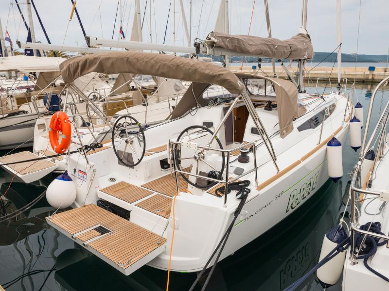 Book yachts online - sailboat - Sun Odyssey 349 - Popeye - rent