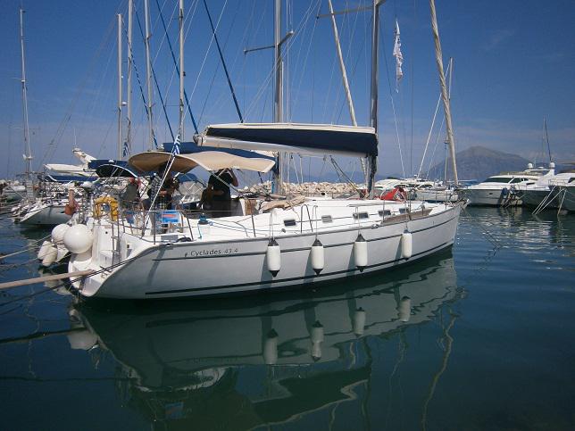 Book yachts online - sailboat - Cyclades 43.4 - GEORGE'S - rent