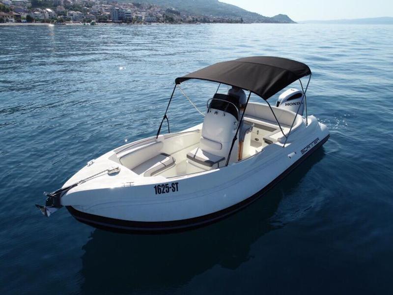 Book yachts online - motorboat - Scanner 710 - no name - rent
