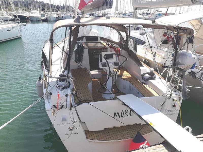 Book yachts online - sailboat - Sun Odyssey 319 - Moké - rent