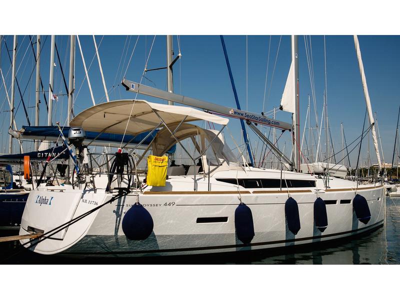 Book yachts online - sailboat - Sun Odyssey 449 - Alpha - rent