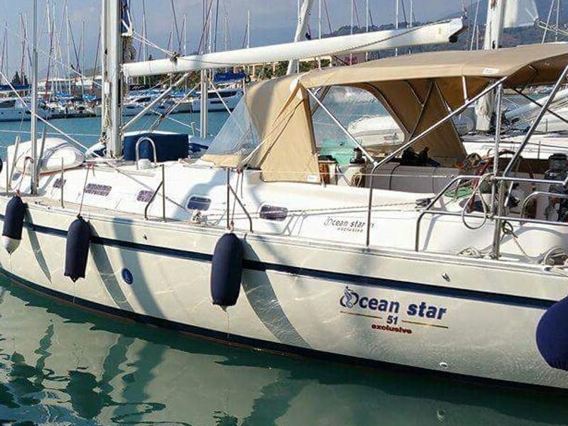 Book yachts online - sailboat - Ocean Star 51.1 - Blue Marlin - rent