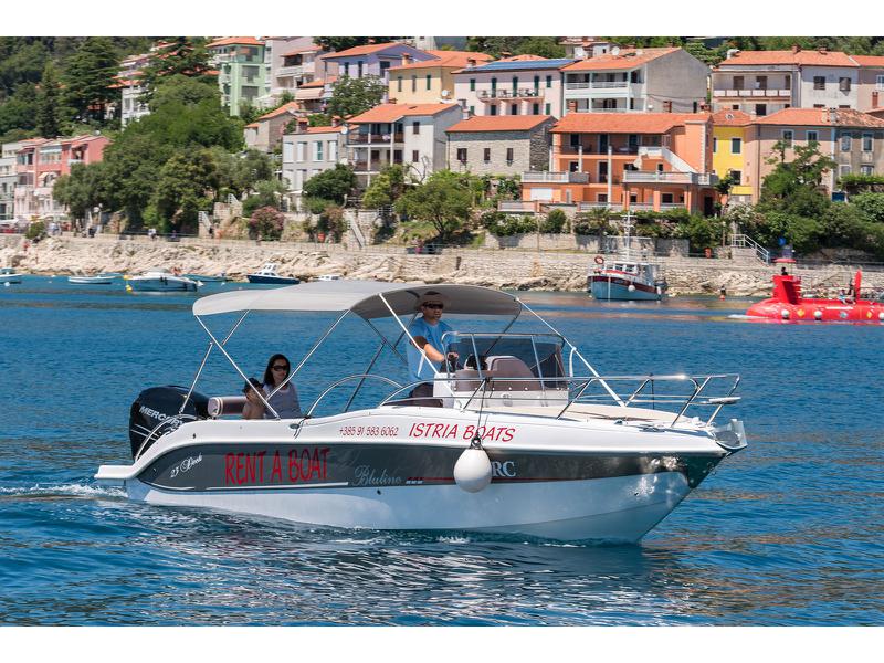 Book yachts online - motorboat - Bluline 23 Sundeck - MIRIAM - rent