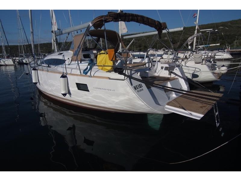 Book yachts online - sailboat - Elan 45 Impression - HEIDI  - rent