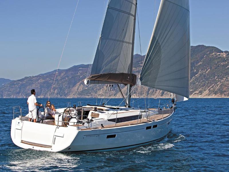 Book yachts online - sailboat - Sun Odyssey 479 - HAPPY HIPPO - rent