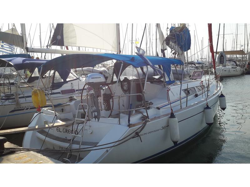 Book yachts online - sailboat - Sun Odyssey 36i - El Greco - rent