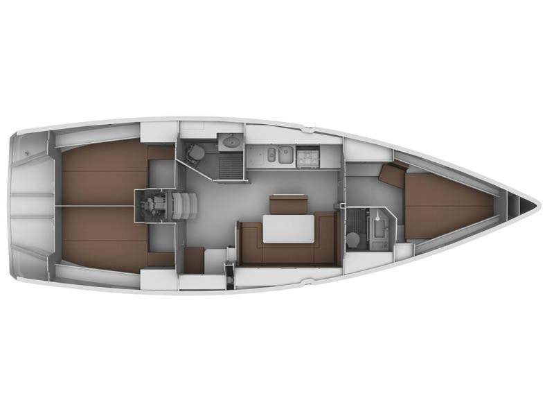 Book yachts online - sailboat - Bavaria Cruiser 40 - Meike - rent