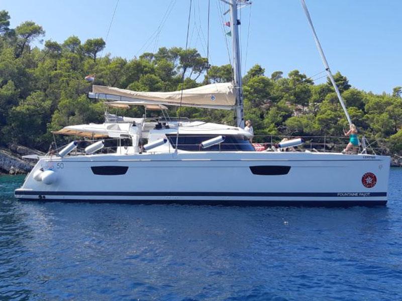 Book yachts online - catamaran - Saba 50 - Cerenia - rent