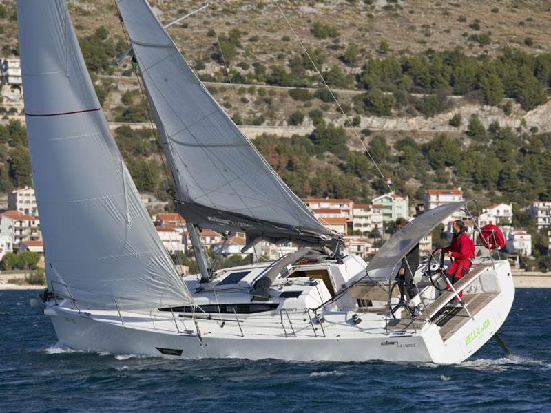 Book yachts online - sailboat - Elan E4 - Bella Mia - rent