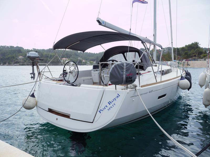 Book yachts online - sailboat - Sun Odyssey 449 - PORT ROYAL - rent