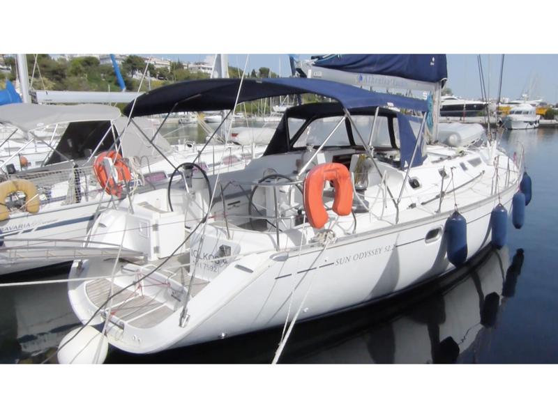 Book yachts online - sailboat - Sun Odyssey 52.2 - Iolkos - rent