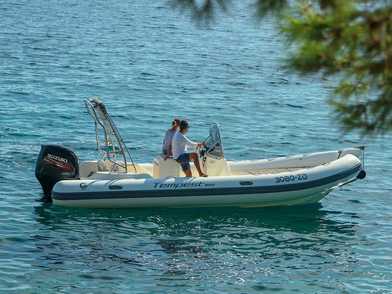 Book yachts online - motorboat - TEMPEST 650 + Suzuki 200 - CAPELLI - rent