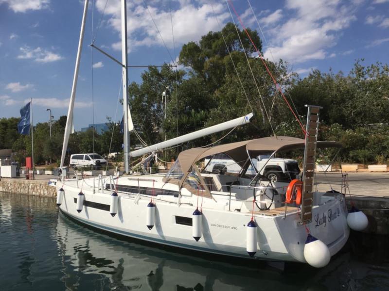 Book yachts online - sailboat - Sun Odyssey 490 - Lady Flora 2 - rent
