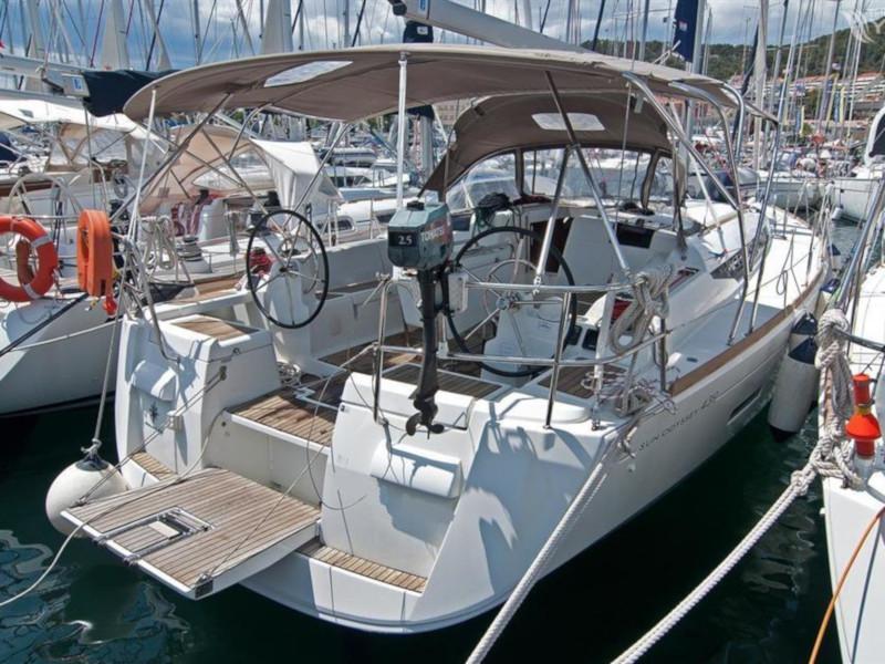 Book yachts online - sailboat - Sun Odyssey 439 - Sea and Sky - rent