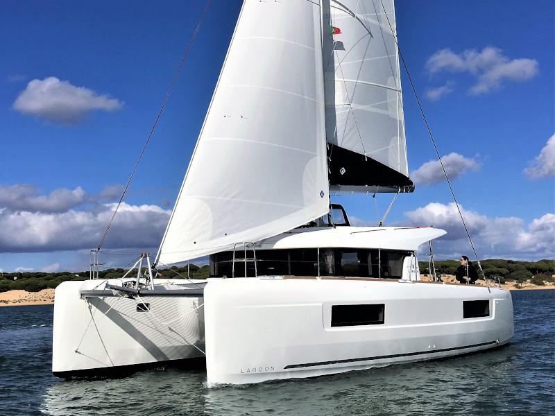Book yachts online - catamaran - Lagoon 40 - Laguna Goo - rent