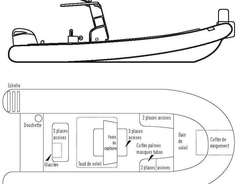 Book yachts online - motorboat - Tempest 900 - Callanques Express - rent