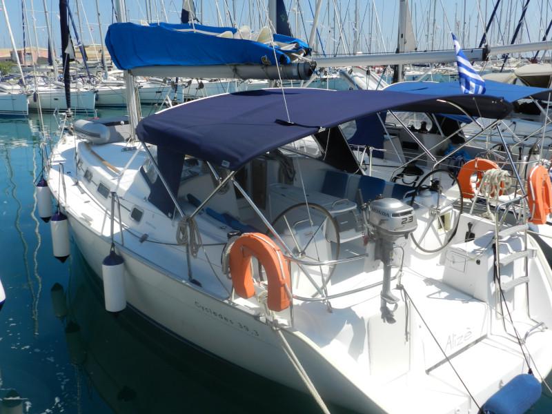 Book yachts online - sailboat - Cyclades 39.3 - Alize - rent