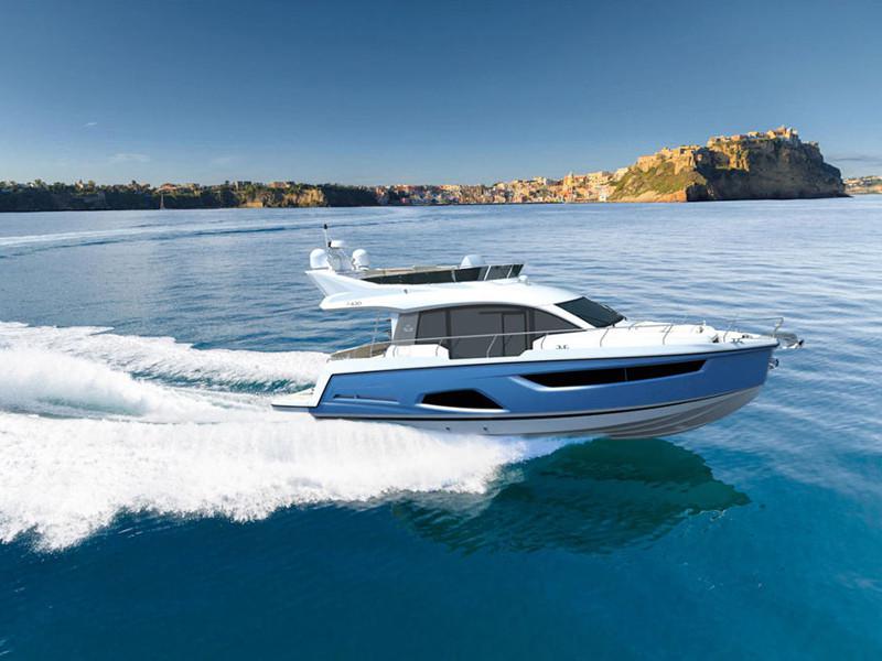 Book yachts online - motorboat - Sealine F 430 - Blue Lagoon II - ab Oktober  - rent