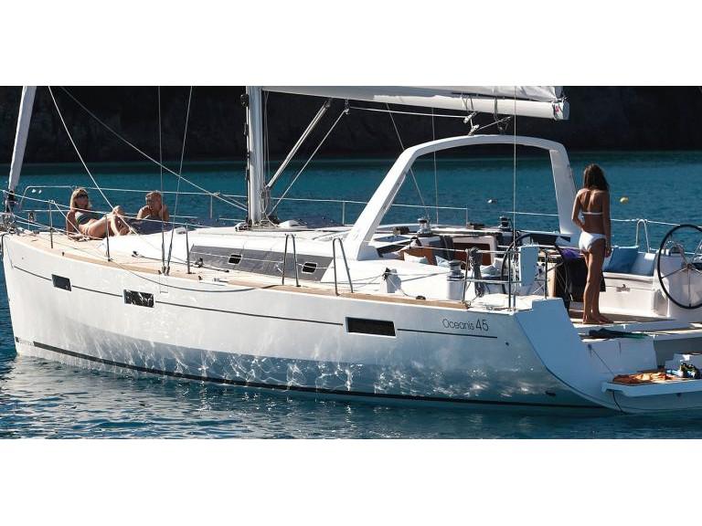 Book yachts online - sailboat - Oceanis 45 - New - Comfort line - rent