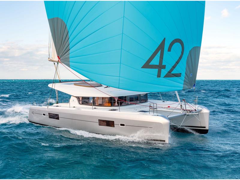 Book yachts online - catamaran - Lagoon 42 (3 cab, Gen+A/C+WM) - SAILUXE - Zubibbu - rent