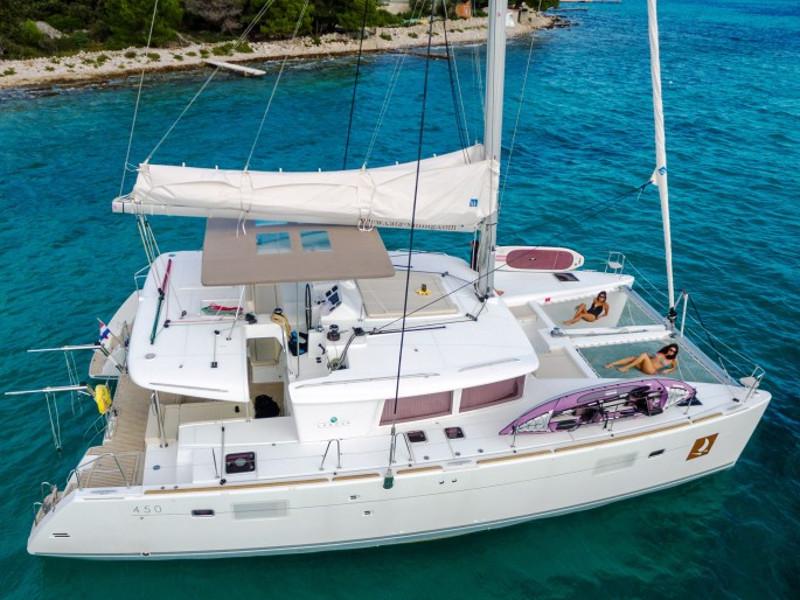 Book yachts online - catamaran - Lagoon 450 F Luxury - METRA  - rent