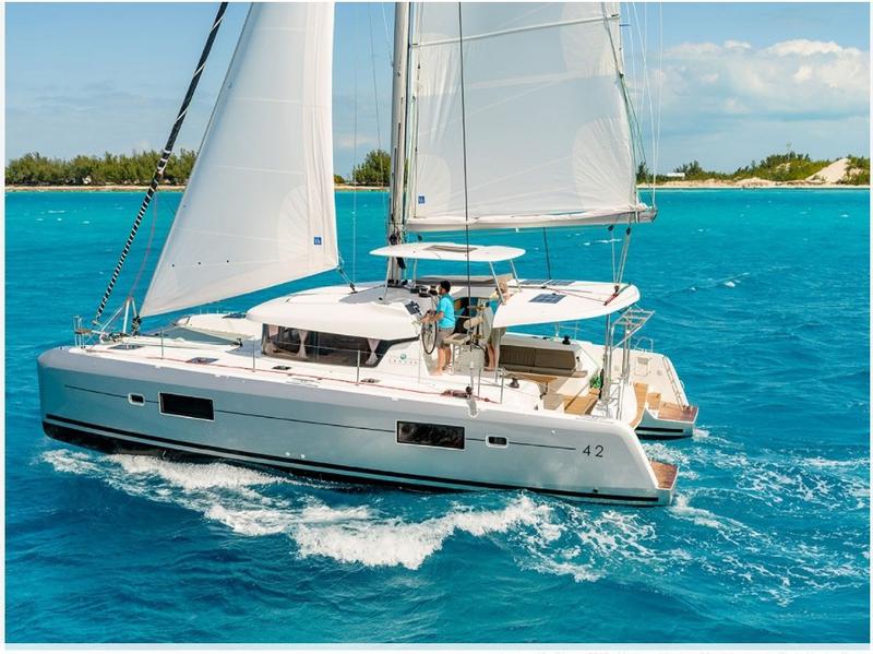 Book yachts online - catamaran - Lagoon 42 - Solaris - rent
