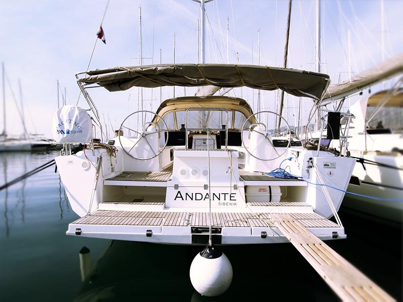Book yachts online - sailboat - Dufour 500 Grand Large - Andante - rent