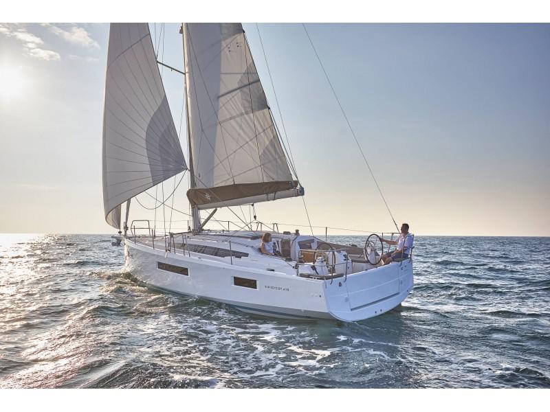 Book yachts online - sailboat - Sun Odyssey 410 - Red Kiss - rent