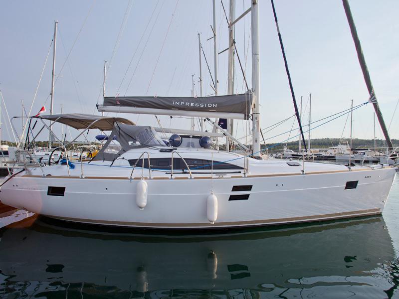 Book yachts online - sailboat - Elan 45 Impression - Liya - rent