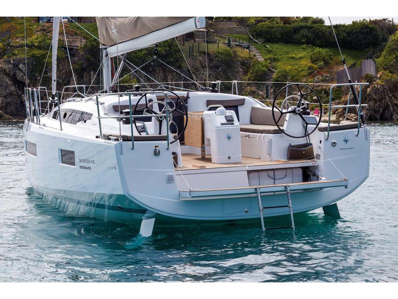 Book yachts online - sailboat - Sun Odyssey 410 - NIGHT FLOWER - rent