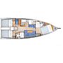 Book yachts online - sailboat - Sun Odyssey 410 - Nikolas - rent