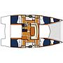 Book yachts online - powercatamaran - Leopard 39 PC (4+2 cab.) - Alana - rent