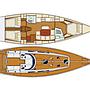 Book yachts online - sailboat - Grand Soleil 43 - Blue Bite - rent