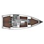 Book yachts online - sailboat - Bavaria Cruiser37 - Dora - rent