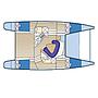 Book yachts online - catamaran - Lavezzi 40 - ILOI - rent