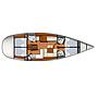 Book yachts online - sailboat - Sun Odyssey 50DS - Bonaca - rent
