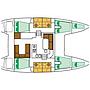 Book yachts online - catamaran - Lagoon 400 - SIMBA - rent