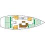 Book yachts online - sailboat - Oceanis Clipper 423 - Brava - rent