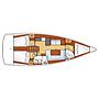 Book yachts online - sailboat - Oceanis 41.1 - SEVEN  - rent