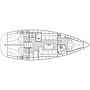 Book yachts online - sailboat - Bavaria 37 Cruiser - Mateja - rent