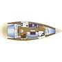 Book yachts online - sailboat - Bavaria 42 Cruiser - Katia - rent