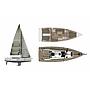 Book yachts online - sailboat - Dufour 460 Grand Large (5 cab) - Salted Caramel - rent